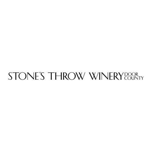 Stone's Throw Winery logo.
